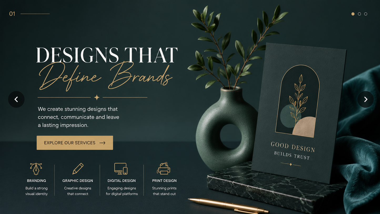 Luxury Carousel Banner Design