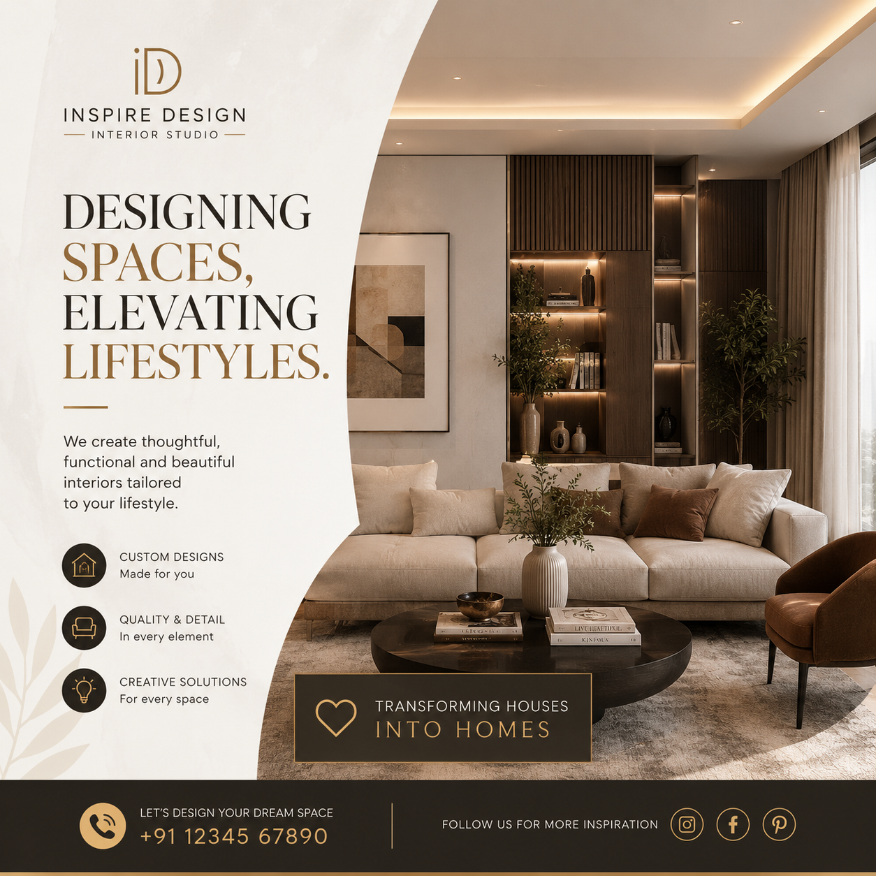 Luxury Interior Design Social Media Post