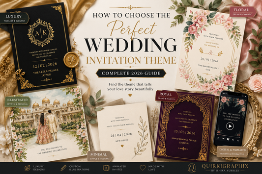 How to Choose the Perfect Wedding Invitation Theme (Complete 2026 Guide)
