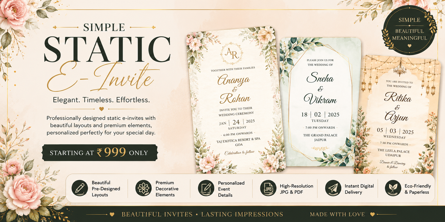 Simple Static Einvites