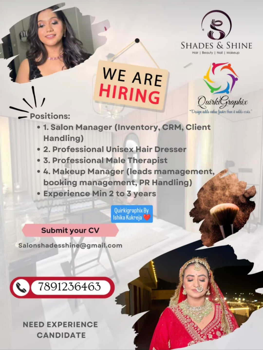 Social Media Post | We are Hiring Poster
