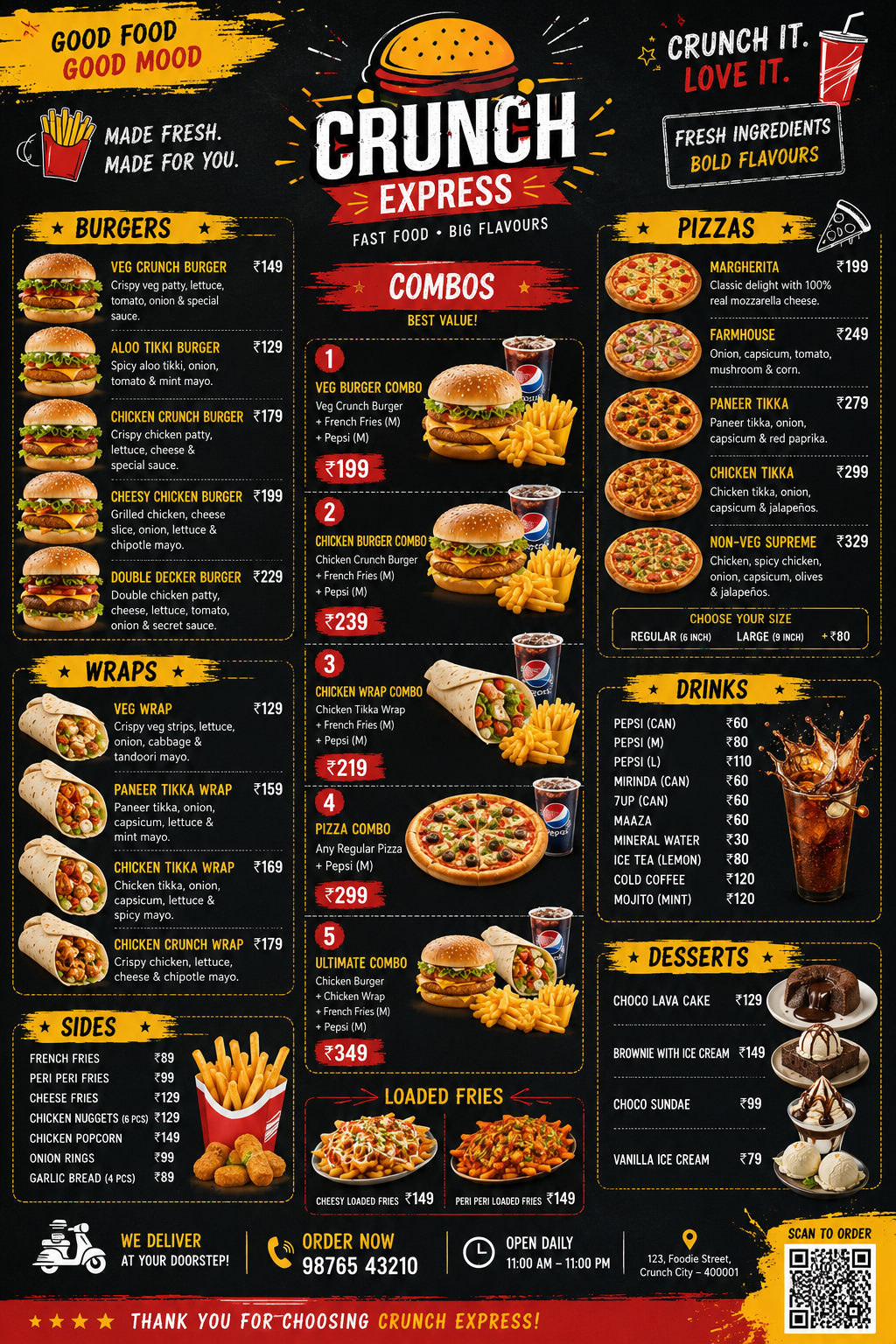 Menu Design | Luxury Restaurant Menu Designs